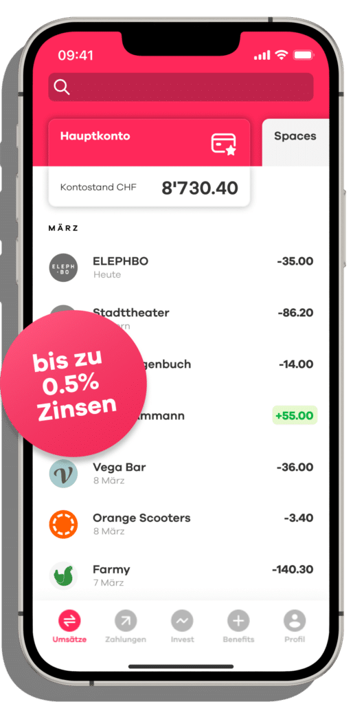 Neon Free Iphone Ansicht R1D0H7
Neon die günstige Kreditkarte der Schweiz 2024